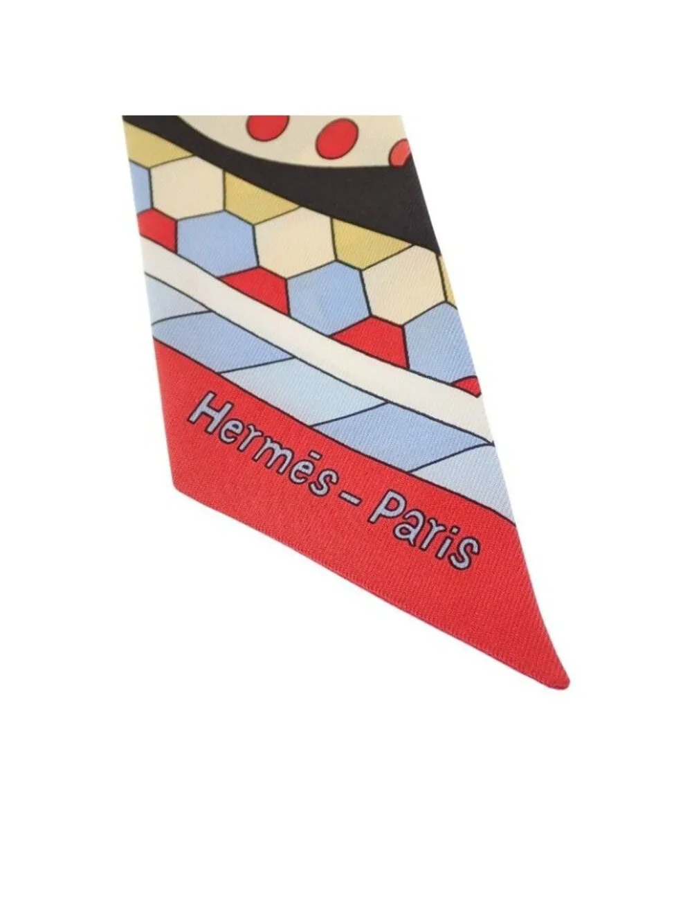 Hermes Twilly les Murmures de la Foret 08 Scarf Silk Red